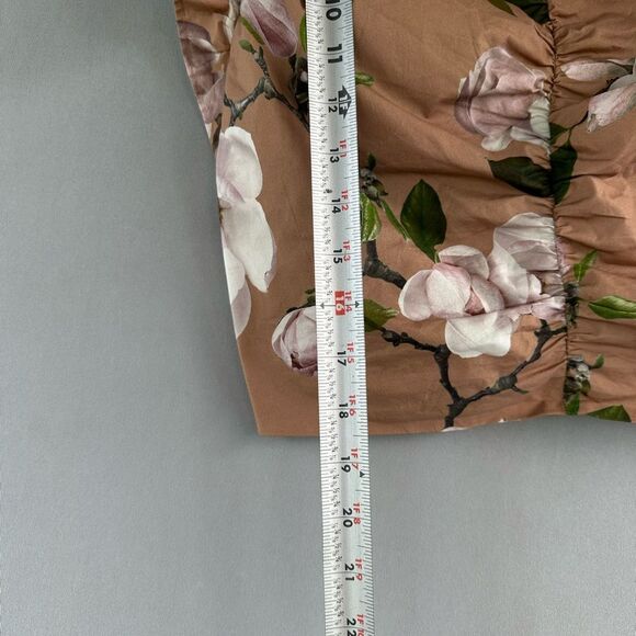 5 for $45 Express Floral Top Blouse Shirt Size S - Picture 6 of 9